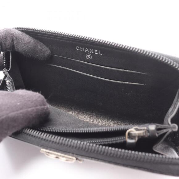 CHANEL Black Leather Wallet - Picture 8 of 11